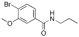 4-BROMO-3-METHOXY-N-PROPYLBENZAMIDE CAS#: 1072944-38-7