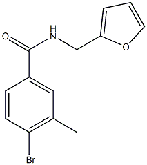 4-BROMO-N-(FURAN-2-YLMETHYL)-3-METHYLBENZAMIDE CAS#: 1072944-32-1