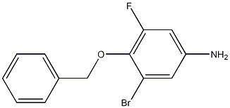 4-(Benzyloxy)-3-bromo-5-fluoroaniline CAS#: 1215206-01-1
