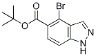 4-BroMo-1H-indazol-5-carboxylic acid tert-butyl ester CAS#: 1203662-37-6