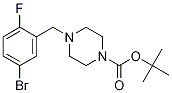 4-BroMo-2-(4-BOC-piperazinoMethyl)-1-fluorobenzene CAS#: 1355247-99-2