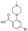 4-BroMo-2-(4-Methyl-1-piperazinyl)benzoic Acid CAS#: 1099687-04-3