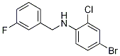 4-BroMo-2-chloro-N-(3-fluorobenzyl)aniline, 97% CAS#: 1098346-24-7