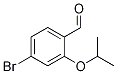 4-BroMo-2-isopropoxybenzaldehyde CAS#: 1099672-01-1