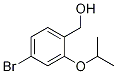 (4-BroMo-2-isopropoxyphenyl)Methanol CAS#: 1099693-56-7
