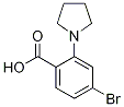 4-BroMo-2-pyrrolidinobenzoic Acid CAS#: 1099609-12-7