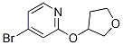 4-BroMo-2-(tetrahydrofuran-3-yloxy)pyridine CAS#: 1142194-55-5