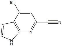 4-BroMo-6-cyano-7-azaindole CAS#: 1190310-18-9