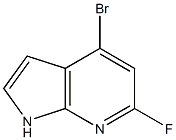 4-BroMo-6-fluoro-7-azaindole CAS#: 1190322-93-0