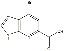4-BroMo-7-azaindole-6-carboxylic acid CAS#: 1190321-81-3