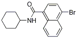 4-BroMo-N-cyclohexylnaphthalene-1-carboxaMide CAS#: 1373233-42-1