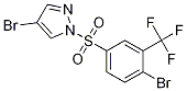 4-Bromo-1-(4-bromo-3-(trifluoromethyl)phenylsulfonyl)-1H-pyrazole CAS#: 1072944-72-9