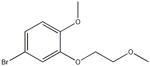 4-Bromo-1-methoxy-2-(2-methoxyethoxy)benzene CAS#: 1132672-05-9