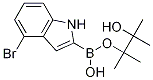 4-Bromo-1h-indole-2-boronic acid pinacol ester CAS#: 1256358-97-0
