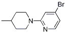 4-Bromo-2-(4-methylpiperidino)pyridine CAS#: 1142194-45-3