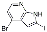 4-Bromo-2-iodo-7-azaindole CAS#: 1260879-70-6
