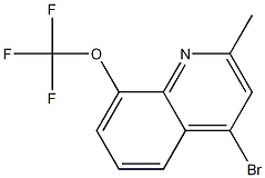 4-Bromo-2-methyl-8-trifluoromethoxyquinoline CAS#: 1189107-44-5