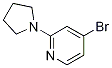 4-Bromo-2-pyrrolidin-1-ylpyridine CAS#: 1142194-47-5
