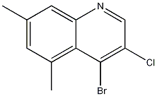 4-Bromo-3-chloro-5,7-dimethylquinoline CAS#: 1209881-68-4