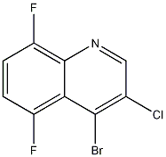4-Bromo-3-chloro-5,8-difluoroquinoline CAS#: 1210275-42-5