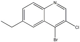 4-Bromo-3-chloro-6-ethylquinoline CAS#: 1209811-92-6