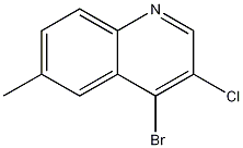 4-Bromo-3-chloro-6-methylquinoline CAS#: 1211834-08-0