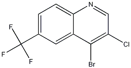 4-Bromo-3-chloro-6-trifluoromethylquinoline CAS#: 1210805-19-8