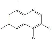 4-Bromo-3-chloro-6,8-dimethylquinoline CAS#: 1209590-65-7