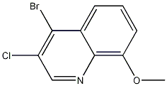 4-Bromo-3-chloro-8-methoxyquinoline CAS#: 1211083-66-7