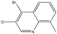 4-Bromo-3-chloro-8-methylquinoline CAS#: 1211427-35-8