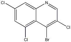 4-Bromo-3,5,7-trichloroquinoline CAS#: 1211143-11-1