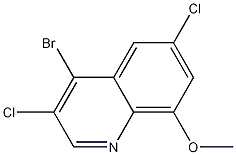 4-Bromo-3,6-dichloro-8-methoxyquinoline CAS#: 1210739-77-7