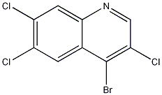 4-Bromo-3,6,7-trichloroquinoline CAS#: 1210884-82-4