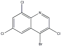 4-Bromo-3,6,8-trichloroquinoline CAS#: 1209620-49-4