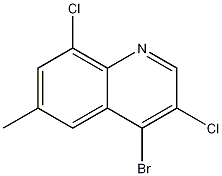 4-Bromo-3,8-dichloro-6-methylquinoline CAS#: 1211224-89-3