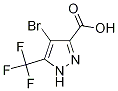 4-Bromo-5-(trifluoromethyl)-1H-pyrazole-3-carboxylic acid CAS#: 1257842-67-3