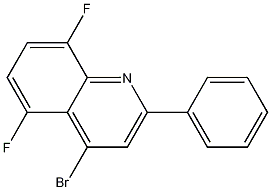 4-Bromo-5,8-difluoro-2-phenylquinoline CAS#: 1189107-68-3