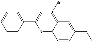 4-Bromo-6-ethyl-2-phenylquinoline CAS#: 1189107-02-5