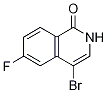 4-Bromo-6-fluoroisoquinolin-1(2H)-one CAS#: 1227607-99-9