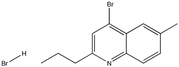 4-Bromo-6-methyl-2-propylquinoline hydrobromide CAS#: 1204810-14-9