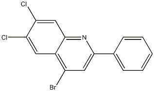 4-Bromo-6,7-dichloro-2-phenylquinoline CAS#: 1189106-22-6