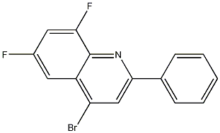 4-Bromo-6,8-difluoro-2-phenylquinoline CAS#: 1189107-69-4