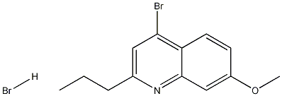 4-Bromo-7-methoxy-2-propylquinoline hydrobromide CAS#: 1204810-84-3