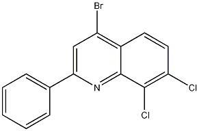 4-Bromo-7,8-dichloro-2-phenylquinoline CAS#: 1189107-14-9