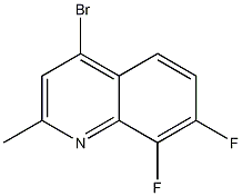 4-Bromo-7,8-difluoro-2-methylquinoline CAS#: 1189106-60-2