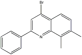 4-Bromo-7,8-dimethyl-2-phenylquinoline CAS#: 1189106-18-0