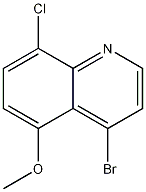 4-Bromo-8-chloro-5-methoxyquinoline CAS#: 1189107-37-6