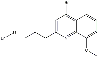 4-Bromo-8-methoxy-2-propylquinoline hydrobromide CAS#: 1204810-15-0