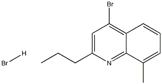 4-Bromo-8-methyl-2-propylquinoline hydrobromide CAS#: 1204810-81-0