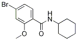 4-Bromo-N-cyclohexyl-2-methoxybenzamide CAS#: 1257665-02-3